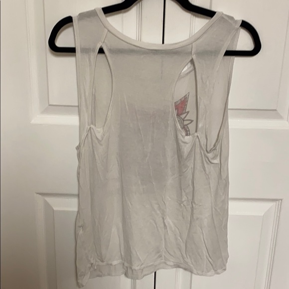 Owl Tank Top with Unique Open Back - Picture 3 of 3